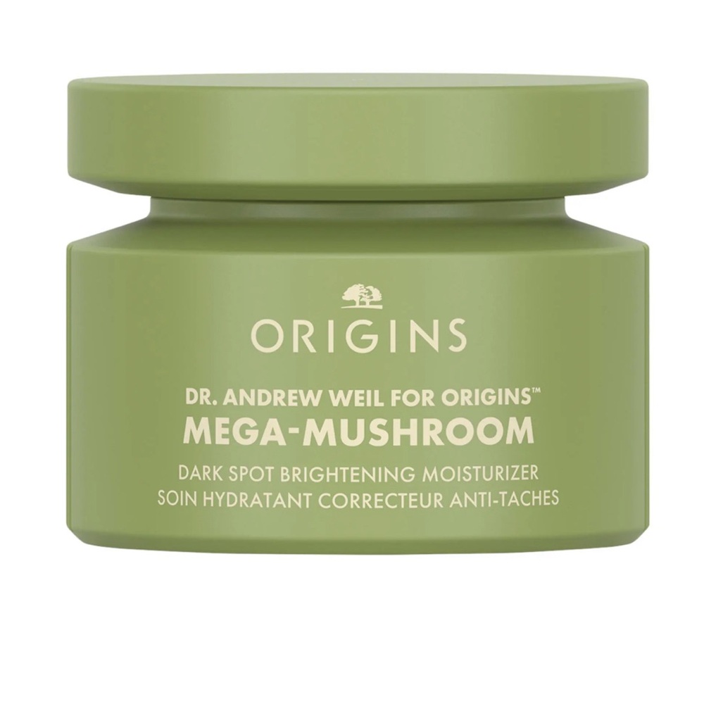 Origins Mega-Mushroom Moisturizer in Olive Green